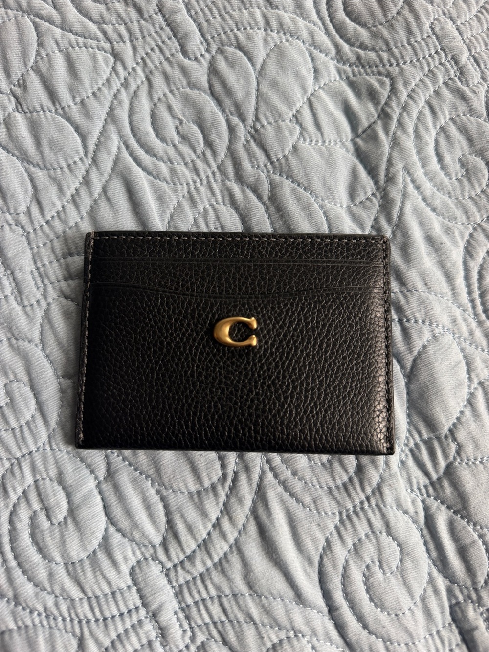 Coach Essential Card Case Black